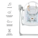 Hojdačka Swingee Grey Kinderkraft KBSWIN00GRY0000