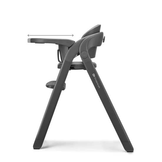 Jedálenská stolička Tino Grey Kinderkraft KHTINO00GRY0000