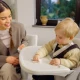 Jedálenská stolička Tino Grey Kinderkraft KHTINO00GRY0000