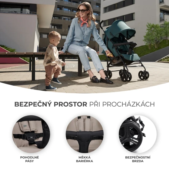 Kočík golfový Tik Beige Kinderkraft KSTIK000BEG0000