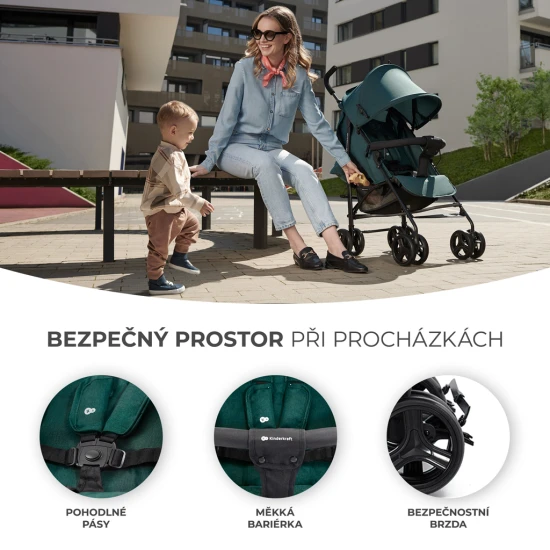 Kočík golfový Tik Green forest Kinderkraft KSTIK000GRE0000