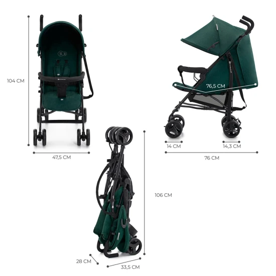 Kočík golfový Tik Green forest Kinderkraft KSTIK000GRE0000