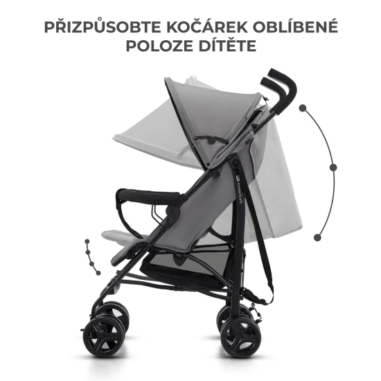 Kočík golfový Tik Stone grey Kinderkraft KSTIK000GRY0000
