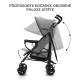 Kočík golfový Tik Stone grey Kinderkraft KSTIK000GRY0000