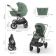 Kočík kombinovaný 2v1 Prime 3 Dark Green Kinderkraft KSPRIM03GRE2000