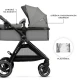 Kočík kombinovaný 3v1 Esme Pro Moonlight Grey Kinderkraft KSESME00GRY300N