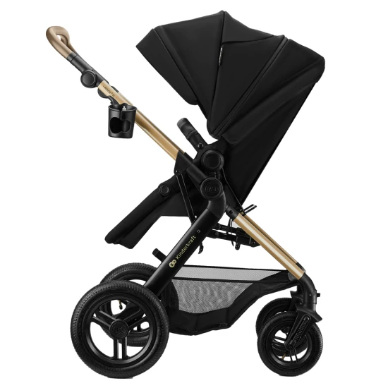 Kočík kombinovaný 3v1 Moov 2 XL Air Black Kinderkraft KSMOOVXLBLK0000