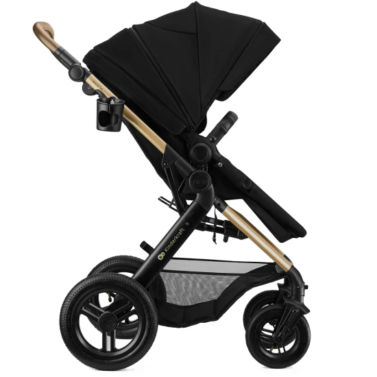 Kočík kombinovaný 3v1 Moov 2 XL Air Black Kinderkraft KSMOOVXLBLK0000