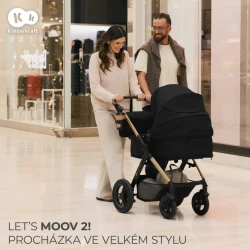 Kočík kombinovaný 3v1 Moov 2 XL Air Black