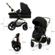 Kočík kombinovaný 3v1 Moov 2 XL Air Black Kinderkraft KSMOOVXLBLK0000
