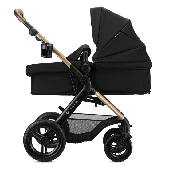 Kočík kombinovaný 3v1 Moov 2 XL Air Black Kinderkraft KSMOOVXLBLK0000