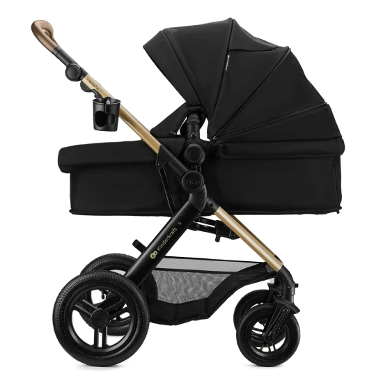 Kočík kombinovaný 3v1 Moov 2 XL Air Black Kinderkraft KSMOOVXLBLK0000