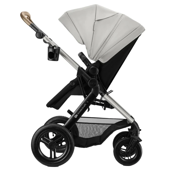 Kočík kombinovaný 3v1 Moov 2 XL Air Grey Kinderkraft KSMOOVXLGRY0000