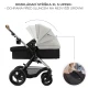 Kočík kombinovaný 3v1 Moov 2 XL Air Grey Kinderkraft KSMOOVXLGRY0000