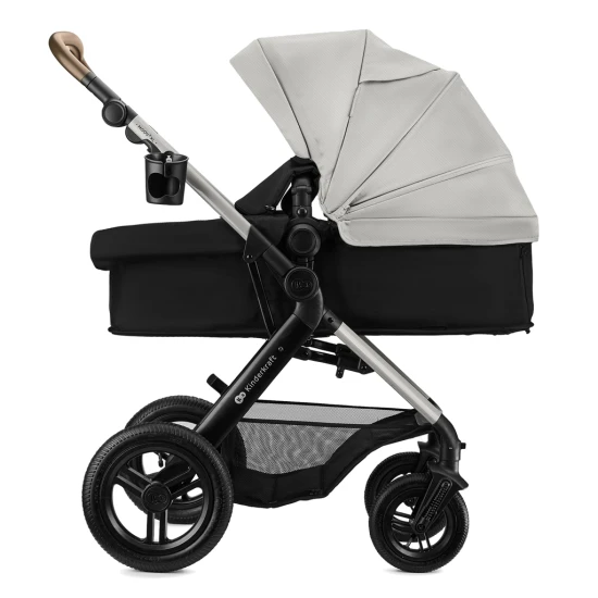 Kočík kombinovaný 3v1 Moov 2 XL Air Grey Kinderkraft KSMOOVXLGRY0000