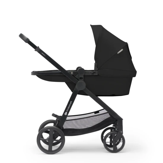 Kočík kombinovaný 3v1 Newly Classic black + Mink PRO Kinderkraft KSNEWL00BLK300I