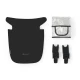 Kočík kombinovaný 3v1 Newly Classic black + Mink PRO Kinderkraft KSNEWL00BLK300I