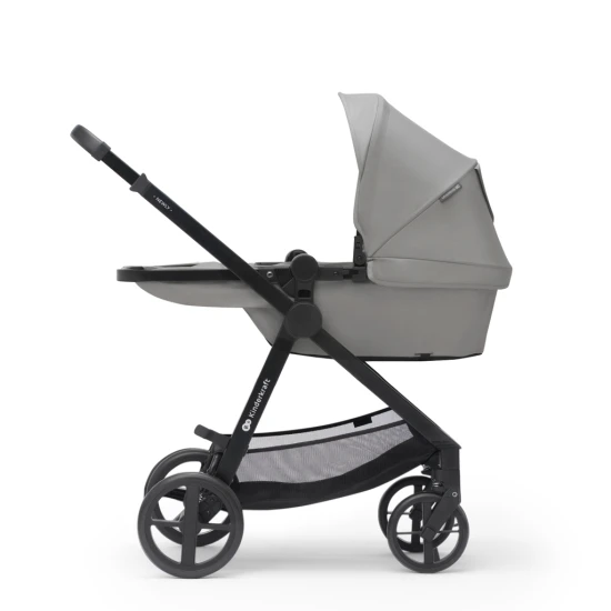 Kočík kombinovaný 3v1 Newly Moonlight grey + Mink PRO Kinderkraft KSNEWL00GRY300I
