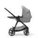 Kočík kombinovaný 3v1 Newly Moonlight grey + Mink PRO Kinderkraft KSNEWL00GRY300I
