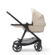 Kočík kombinovaný 3v1 Newly Sand beige + Mink PRO Kinderkraft KSNEWL00BEG300I