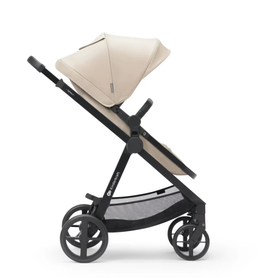Kočík kombinovaný 3v1 Newly Sand beige + Mink PRO Kinderkraft KSNEWL00BEG300I
