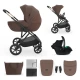 Kočík kombinovaný 3v1 Prime 3 Velvet Mocca Kinderkraft KSPRIM03BRW3000