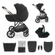 Kočík kombinovaný 3v1 Prime 3 Venezian Black Kinderkraft KSPRIM03BLK3000