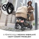 Kočík kombinovaný 4v1 Newly Classic Beige + Mink PRO Kinderkraft KSNEWL00BEG400I