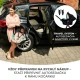 Kočík kombinovaný 4v1 Newly Classic Black + Mink PRO Kinderkraft KSNEWL00BLK400I
