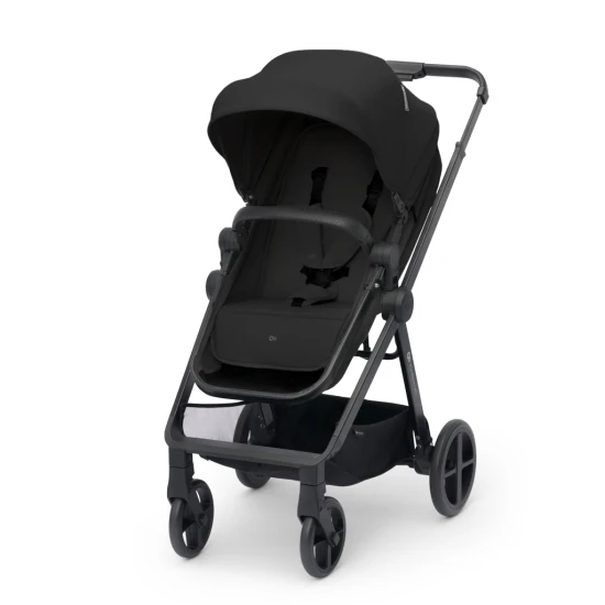 Kočík kombinovaný 4v1 Newly Classic Black + Mink PRO Kinderkraft KSNEWL00BLK400I