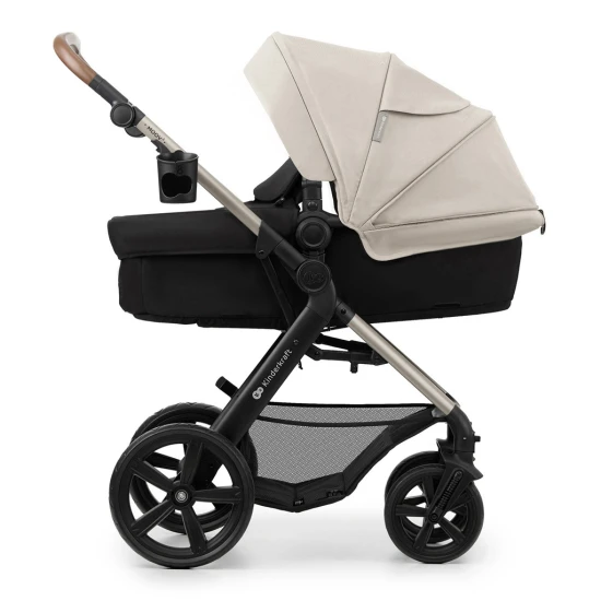 Kočík kombinovaný Moov 2 3v1 Moonlight Grey penové kolesá Kinderkraft KSMOOV02GRYEV00