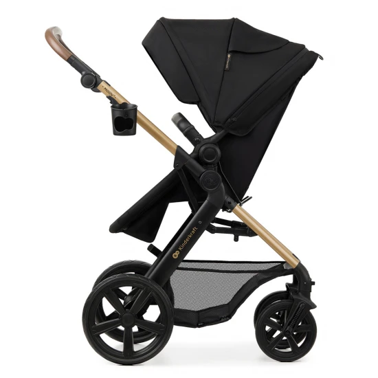 Kočík kombinovaný Moov 2 3v1 Pure Black penové kolesá Kinderkraft KSMOOV02BLKEV00