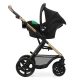 Kočík kombinovaný Moov 2 3v1 Pure Black penové kolesá Kinderkraft KSMOOV02BLKEV00