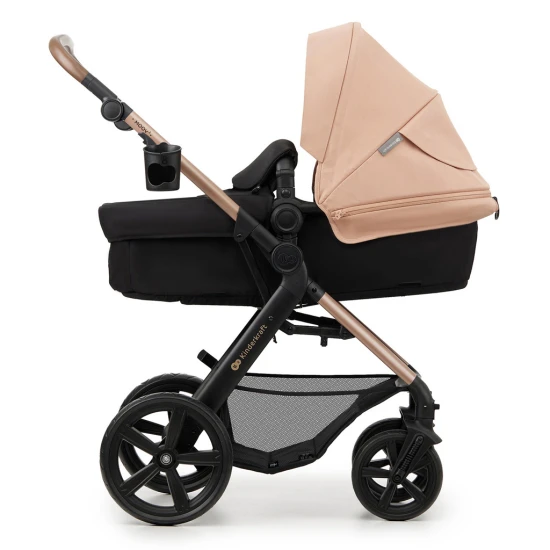 Kočík kombinovaný Moov 2 3v1 Sand Beige penové kolesá Kinderkraft KSMOOV02BEGEV00