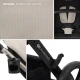 Kočík kombinovaný Moov 2 Air 3v1 Moonlight Grey Kinderkraft KSMOOV02GRY0000