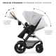 Kočík kombinovaný Moov 2 Air 3v1 Moonlight Grey Kinderkraft KSMOOV02GRY0000