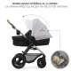 Kočík kombinovaný Moov 2 Air 3v1 Moonlight Grey Kinderkraft KSMOOV02GRY0000