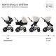 Kočík kombinovaný Moov 2 Air 3v1 Moonlight Grey Kinderkraft KSMOOV02GRY0000