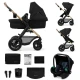 Kočík kombinovaný Moov 2 Air 3v1 Pure Black Kinderkraft KSMOOV02BLK0000
