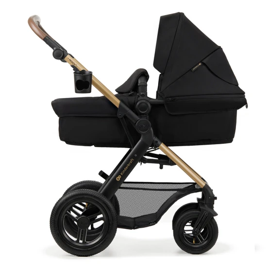 Kočík kombinovaný Moov 2 Air 3v1 Pure Black Kinderkraft KSMOOV02BLK0000