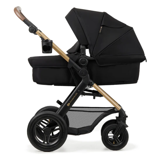 Kočík kombinovaný Moov 2 Air 3v1 Pure Black Kinderkraft KSMOOV02BLK0000