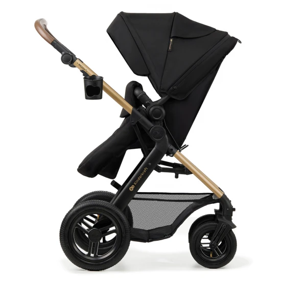 Kočík kombinovaný Moov 2 Air 3v1 Pure Black Kinderkraft KSMOOV02BLK0000
