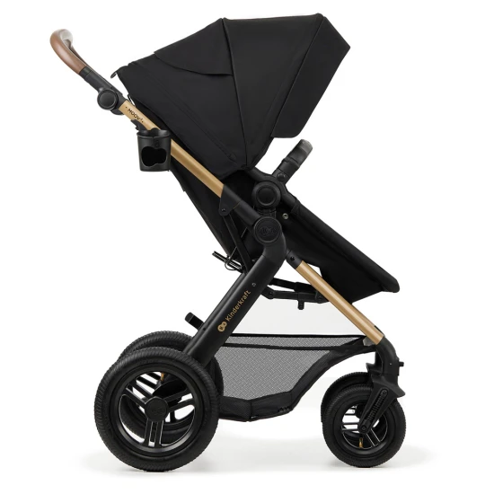 Kočík kombinovaný Moov 2 Air 3v1 Pure Black Kinderkraft KSMOOV02BLK0000