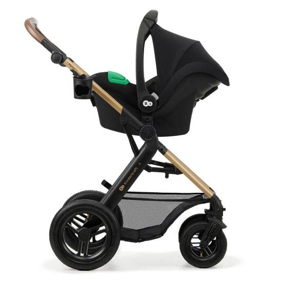 Kočík kombinovaný Moov 2 Air 3v1 Pure Black Kinderkraft KSMOOV02BLK0000