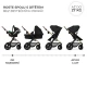 Kočík kombinovaný Moov 2 Air 3v1 Pure Black Kinderkraft KSMOOV02BLK0000