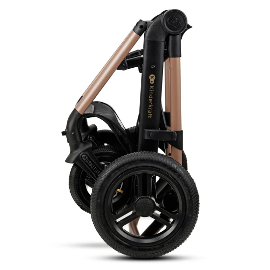 Kočík kombinovaný Moov 2 Air 3v1 Sand Beige Kinderkraft KSMOOV02BEG0000