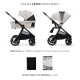 Kočík kombinovaný Nea 2 2v1 Beige Kinderkraft KSNEA002BEG2000