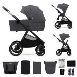 Kočík kombinovaný Nea 2 2v1 Dark Grey