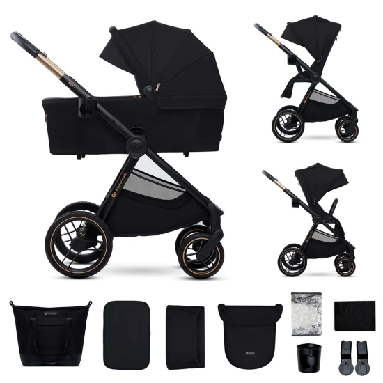 Kočík kombinovaný Nea 2 2v1 Midnigth Black Kinderkraft KSNEA002BLK2000