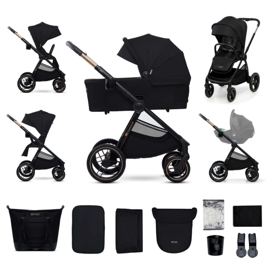 Kočík kombinovaný Nea 2 2v1 Midnigth Black Kinderkraft KSNEA002BLK2000
